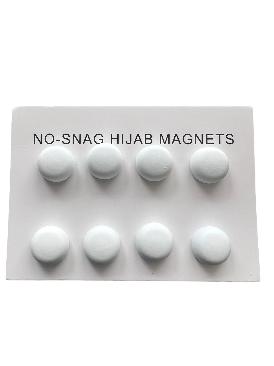 8 Pairs Premium Strong Hijab Magnetic Pins, No-Snag Multi-Use, Shiny and Matte