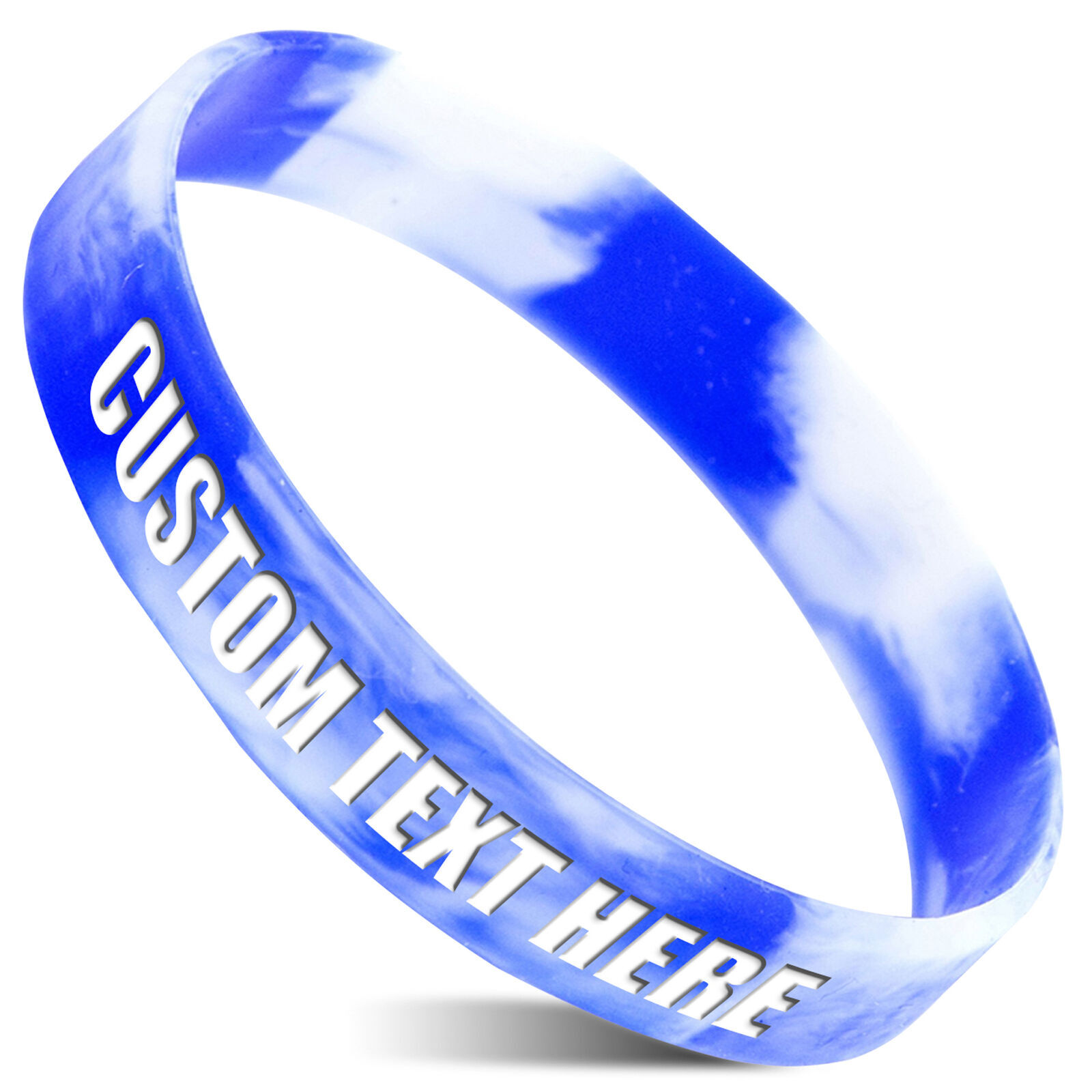 Custom Silicone Wristbands Personalize Engraved Rubber Bracelets Gifts Events