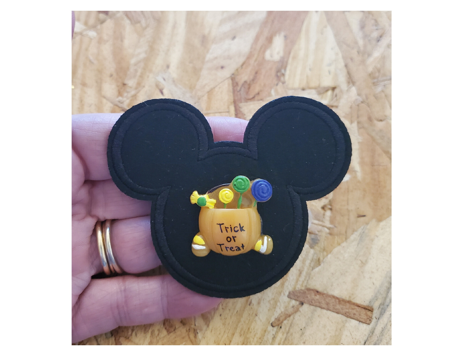Mickey Mouse – Halloween – Trick Or Treat – Pin Brooch – Hat Pin – Lapel Jewlery