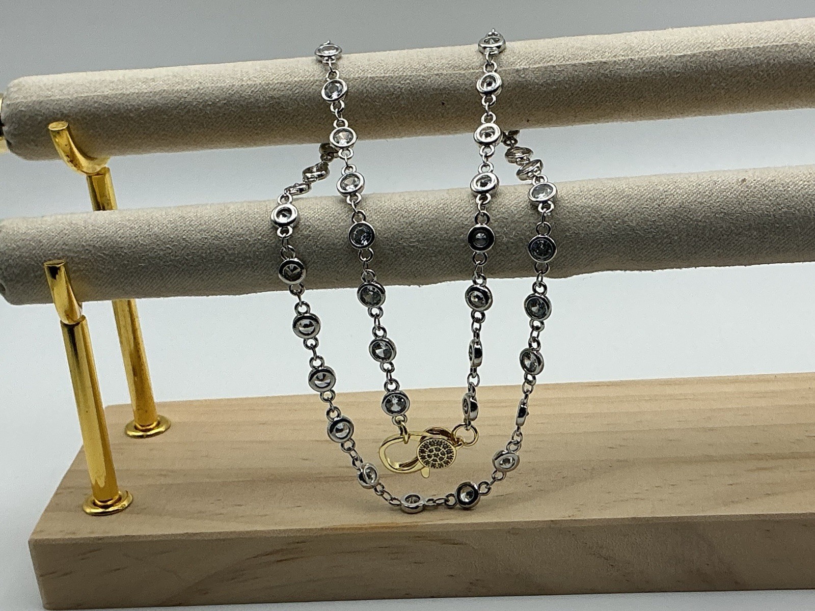 Freida Rothman FR Sentiments Crystal Station Necklace – New Without Tags