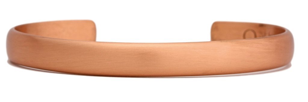 Copper Band Brushed – Sergio Lub – Solid Copper Cuff Bracelet Non-Magnetic