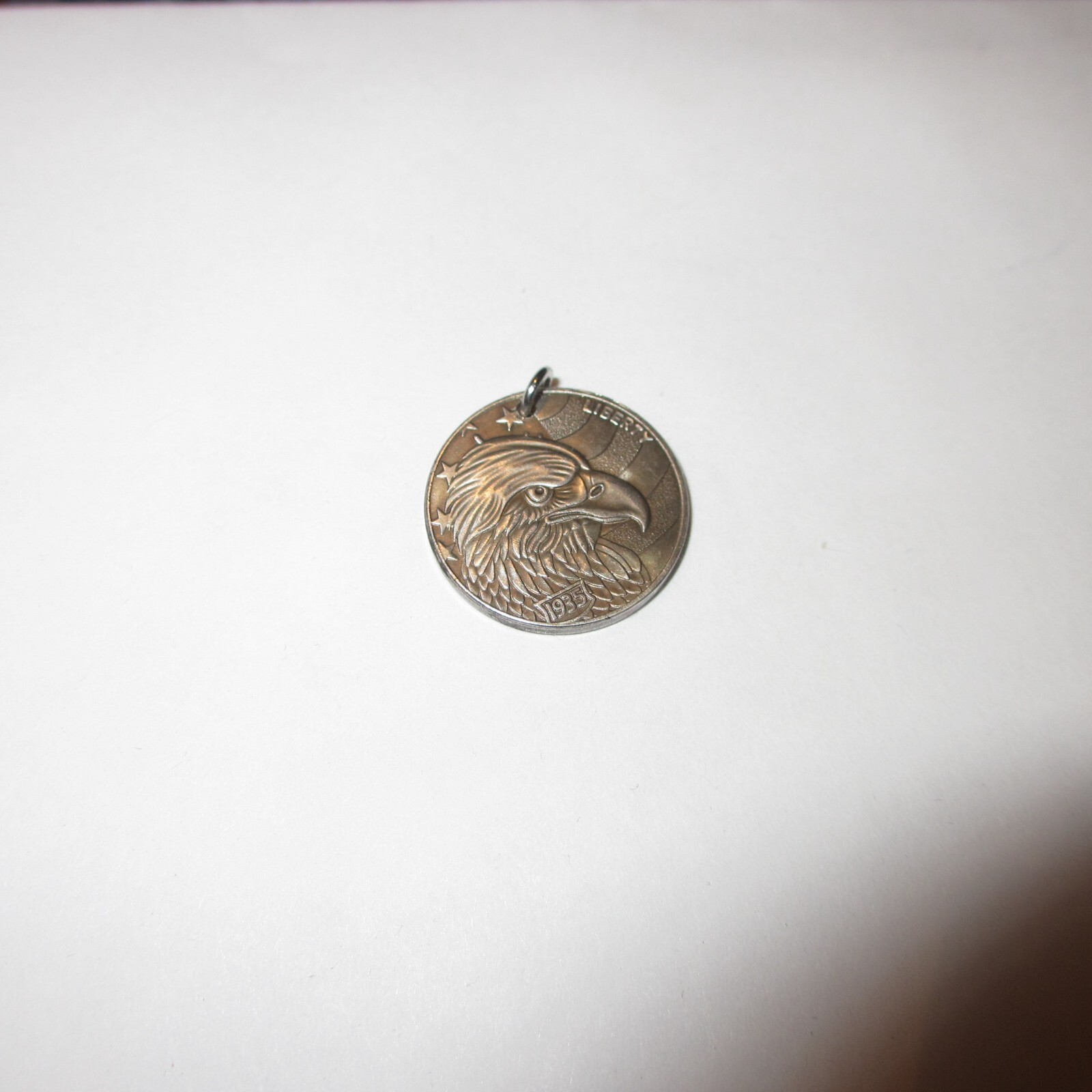 1935 Eagle/Buffalo Hobo Nickel Coin Jewelry Pendant/Charm