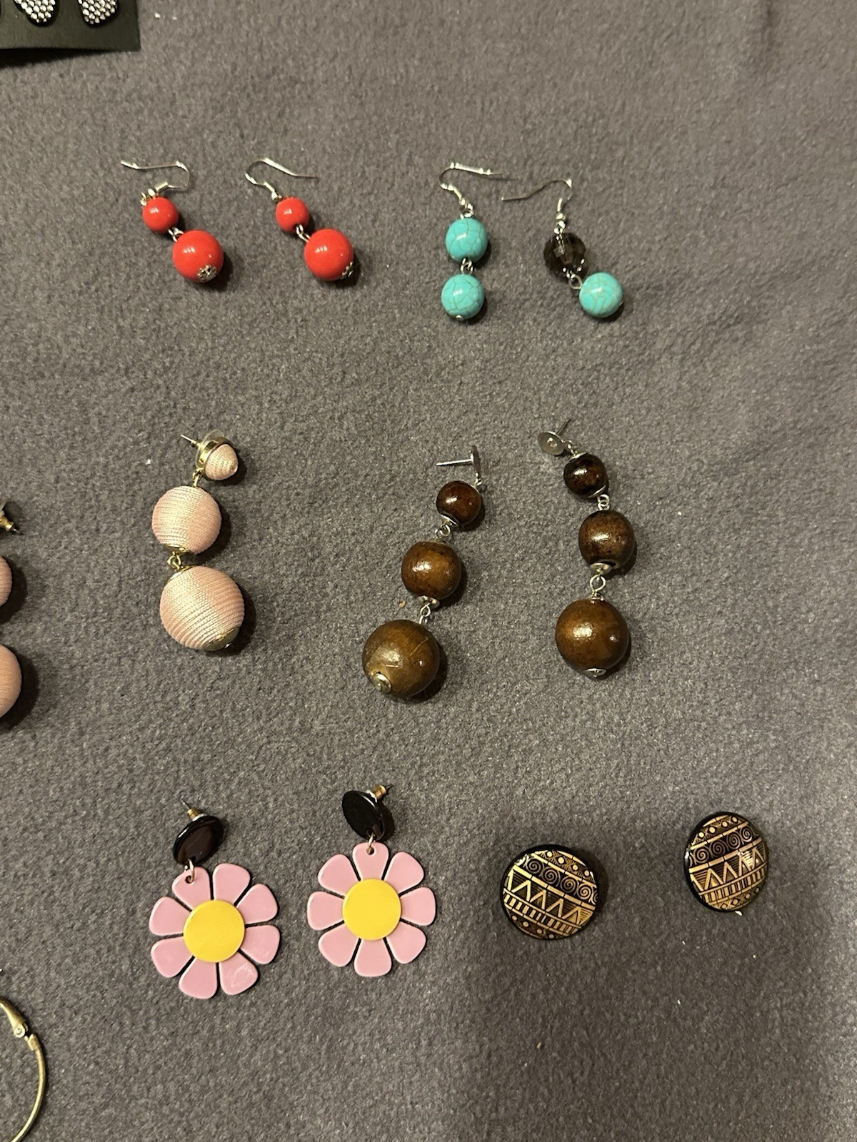 Vintage lot 30 pair pierced earrings costume jewelry bundle Sugarfix baublebar
