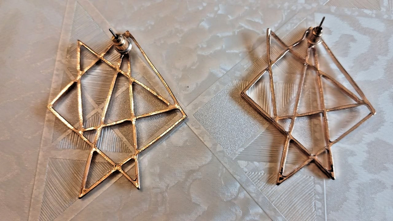Fashion Earrings Set Statement Hoop Dangle Geometric Drop Black Gold Jewelry Lot