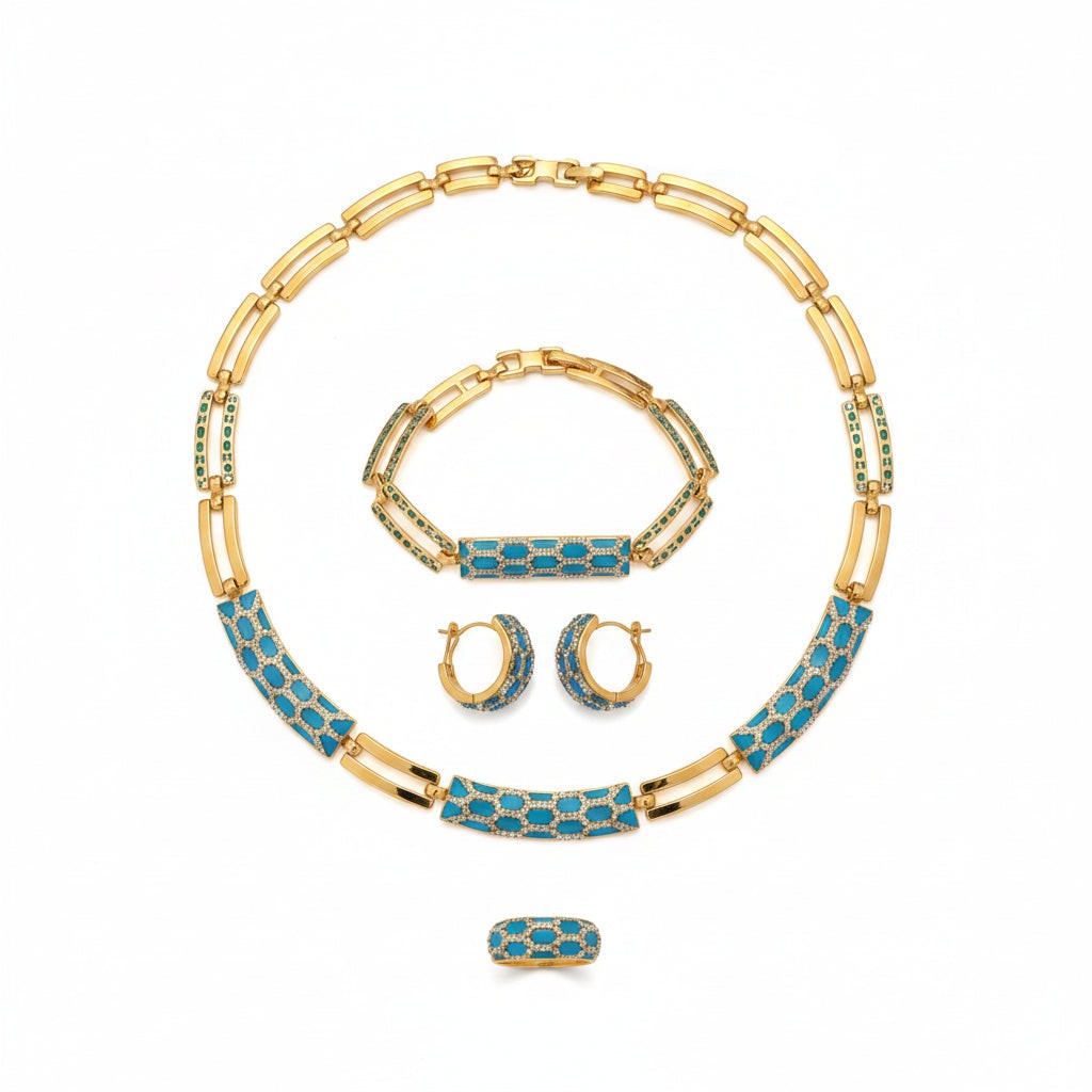 Elegant Jewelry Set BLU