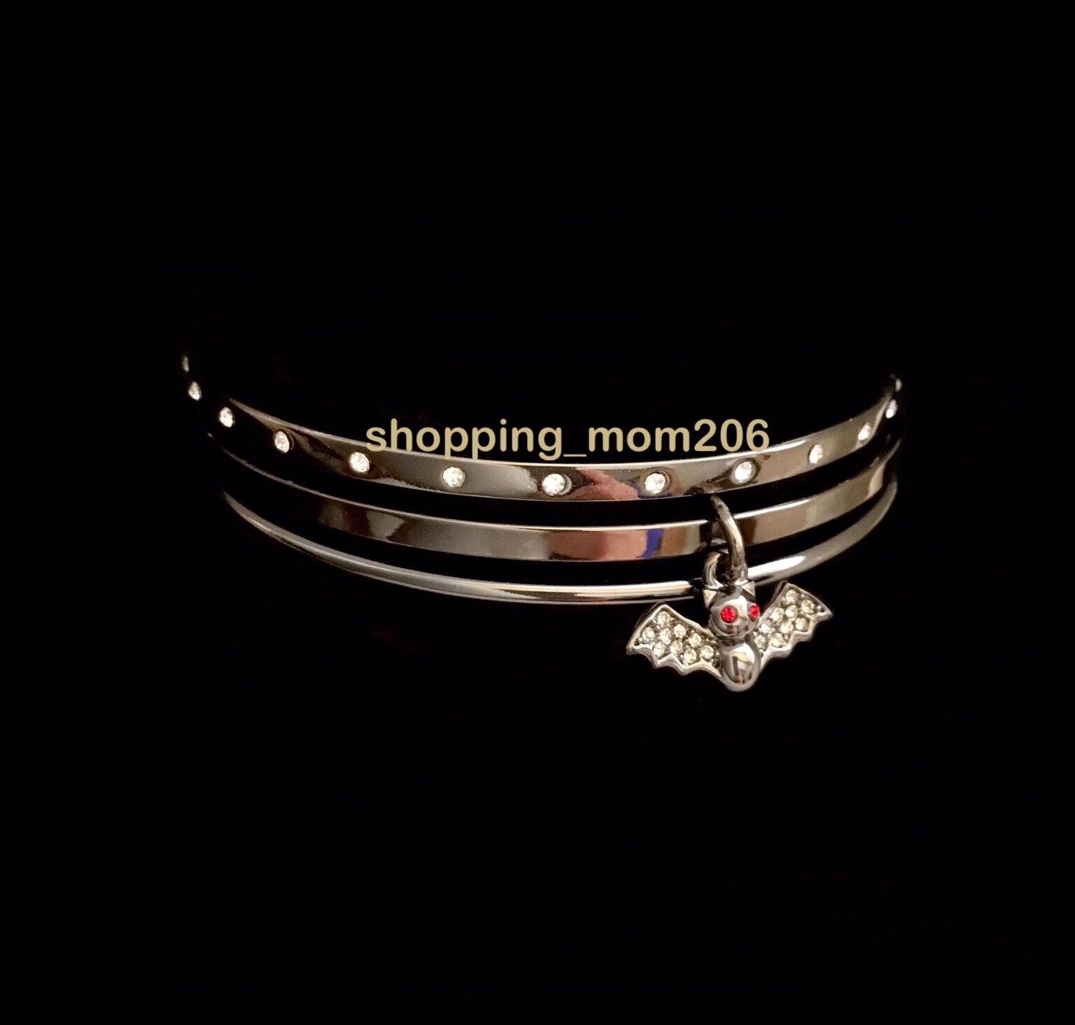 Juicy Couture Limited Edition Bat Bracelet – Set of 3
