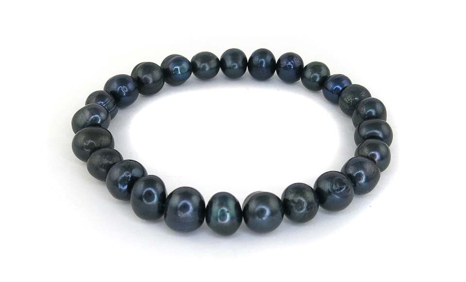 Genuine Fresh Water pearls Stretch Bracelet for Women- All Colors