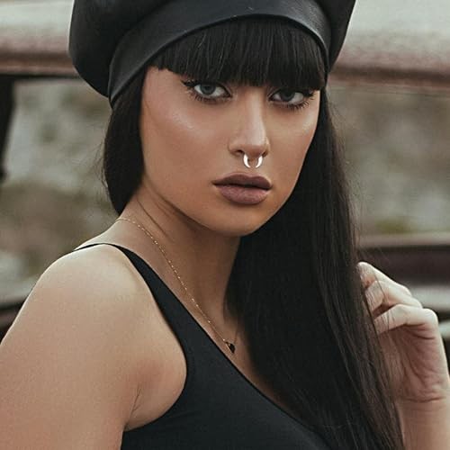 18-30Pcs Septum Pincher Tapers 16G-6G Acrylic Stainless silver+white+black