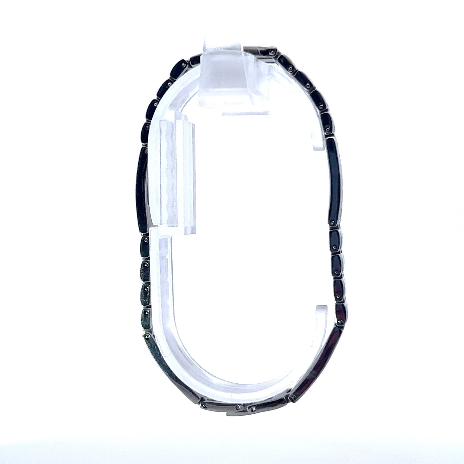 Men’s 9mm Stainless Steel & Crystal Accent Bracelet
