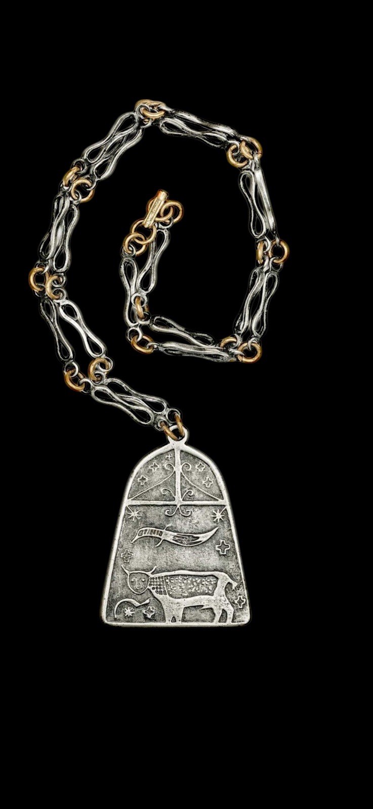 Winifred Mason Chenet Necklace & charm HAITI SUPER RARE- Museum Type Piece