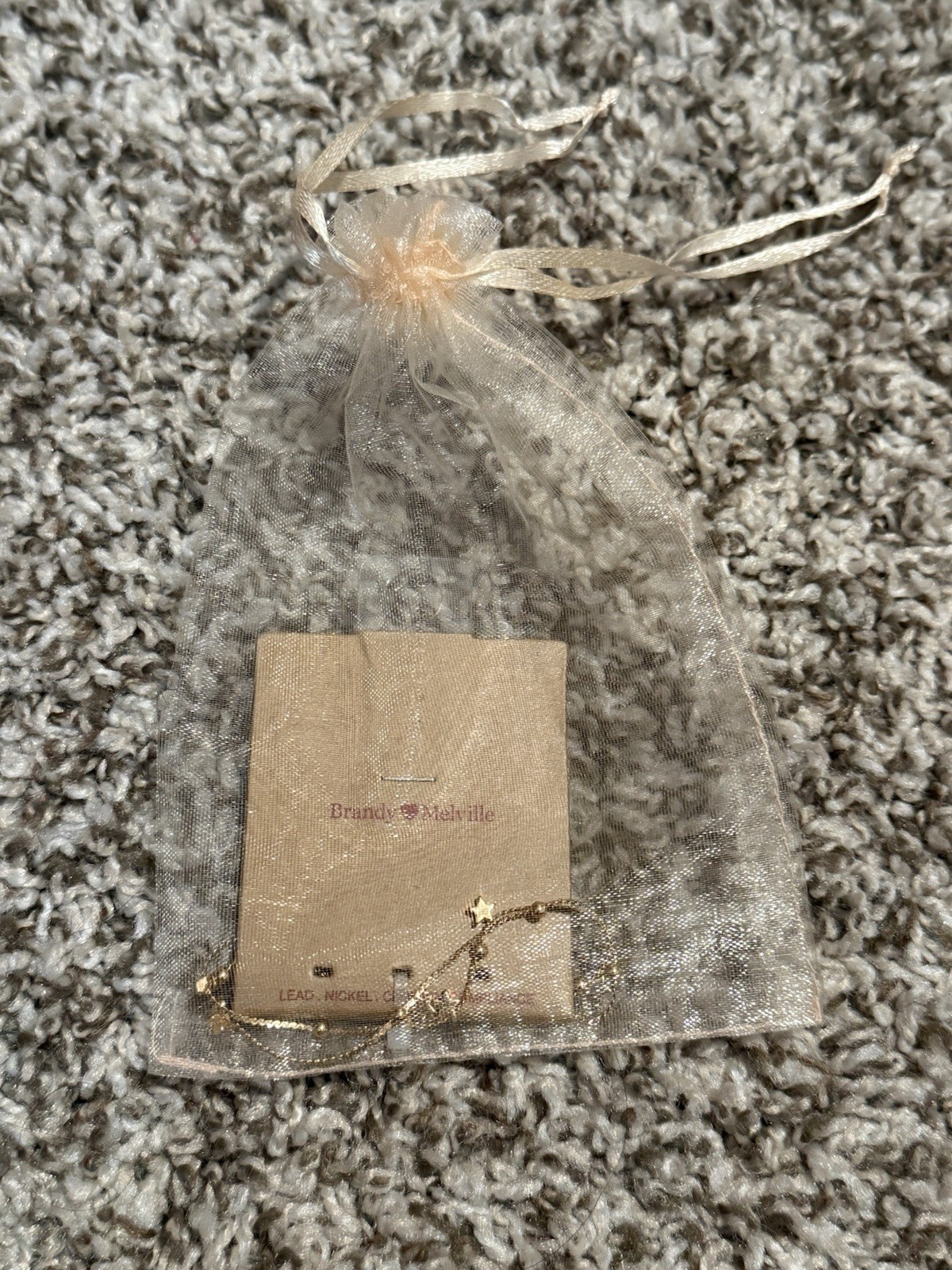 NWT | Brandy Melville Stars and Beads Bracelet || ⭐️