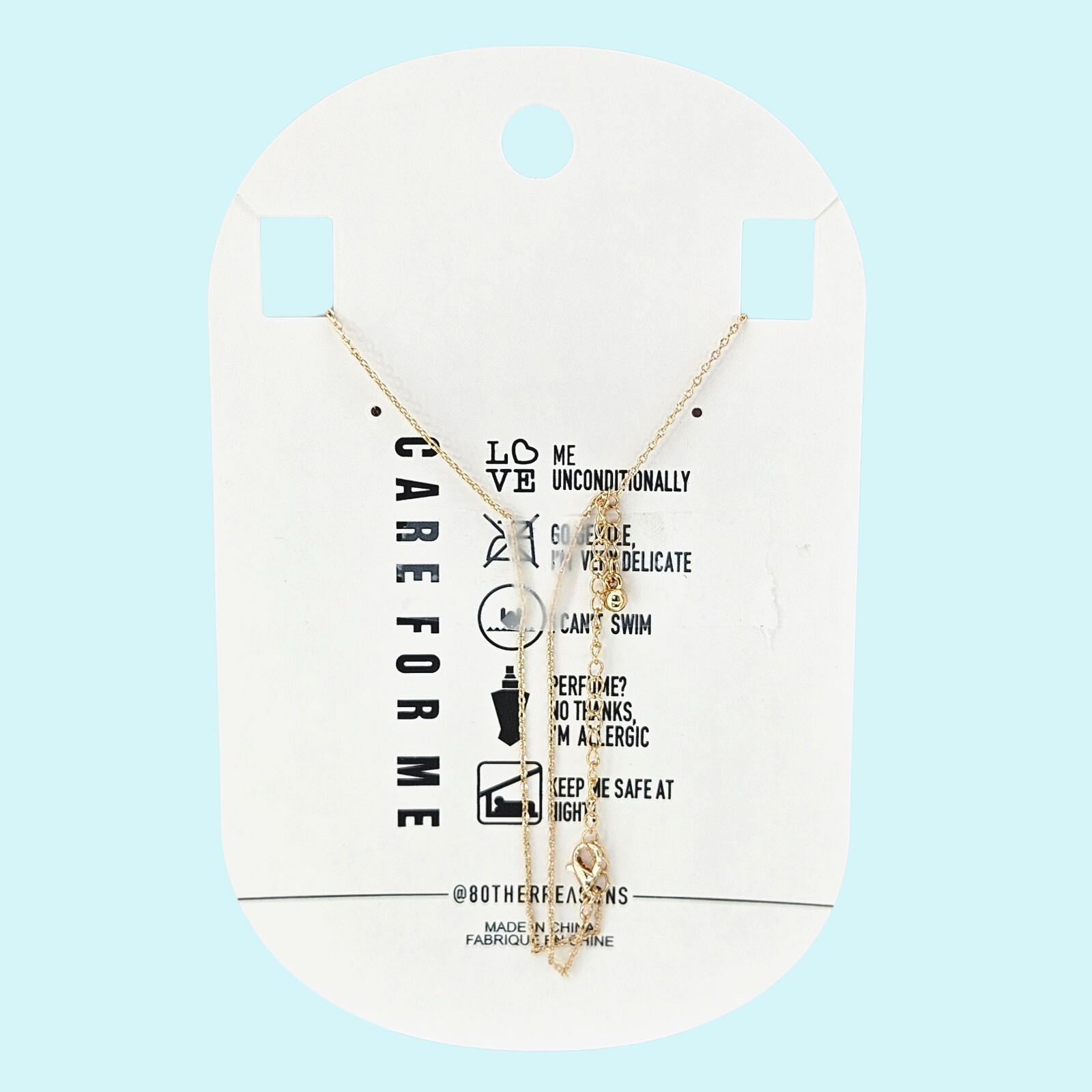8 Other Reasons Necklace Gold Tone 1998 Birth Year Birthday Minimalist Gift!