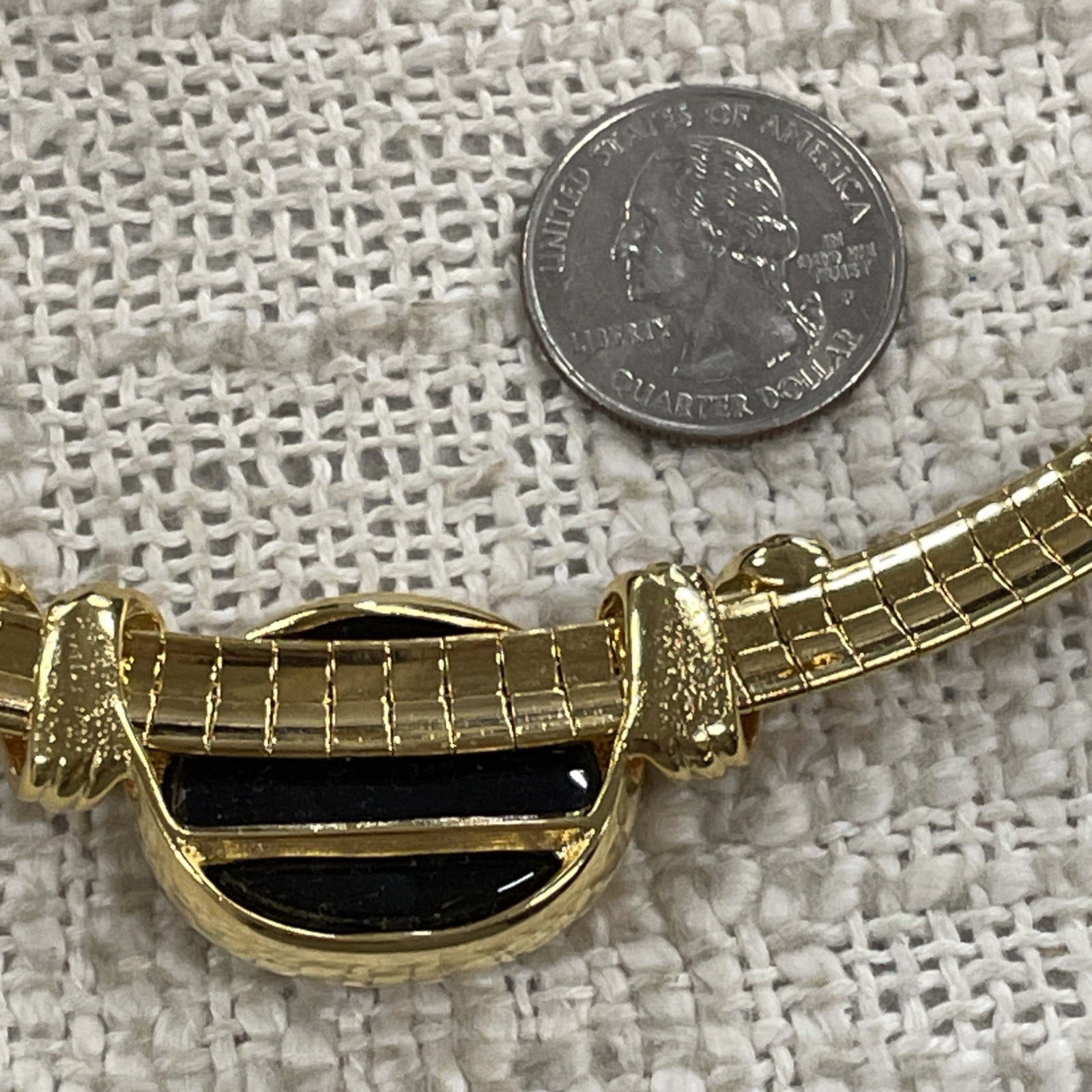 Joan Rivers Omega Slide Ten Color Cabochons Interchangeable Collar Necklace NIB