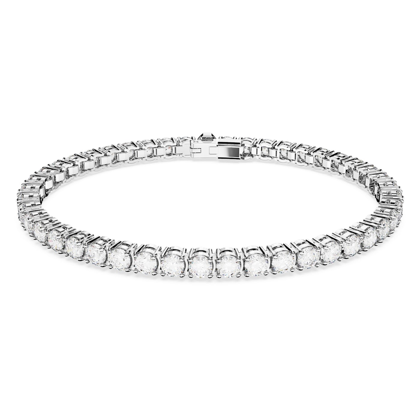 Swarovski Jewellery Matrix Tennis Bracelet w/Rhodium Plating