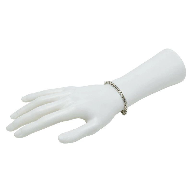 Tiffany&Co. Venetian Link Bracelet SV925 AB Used Silver Women 19.5cm
