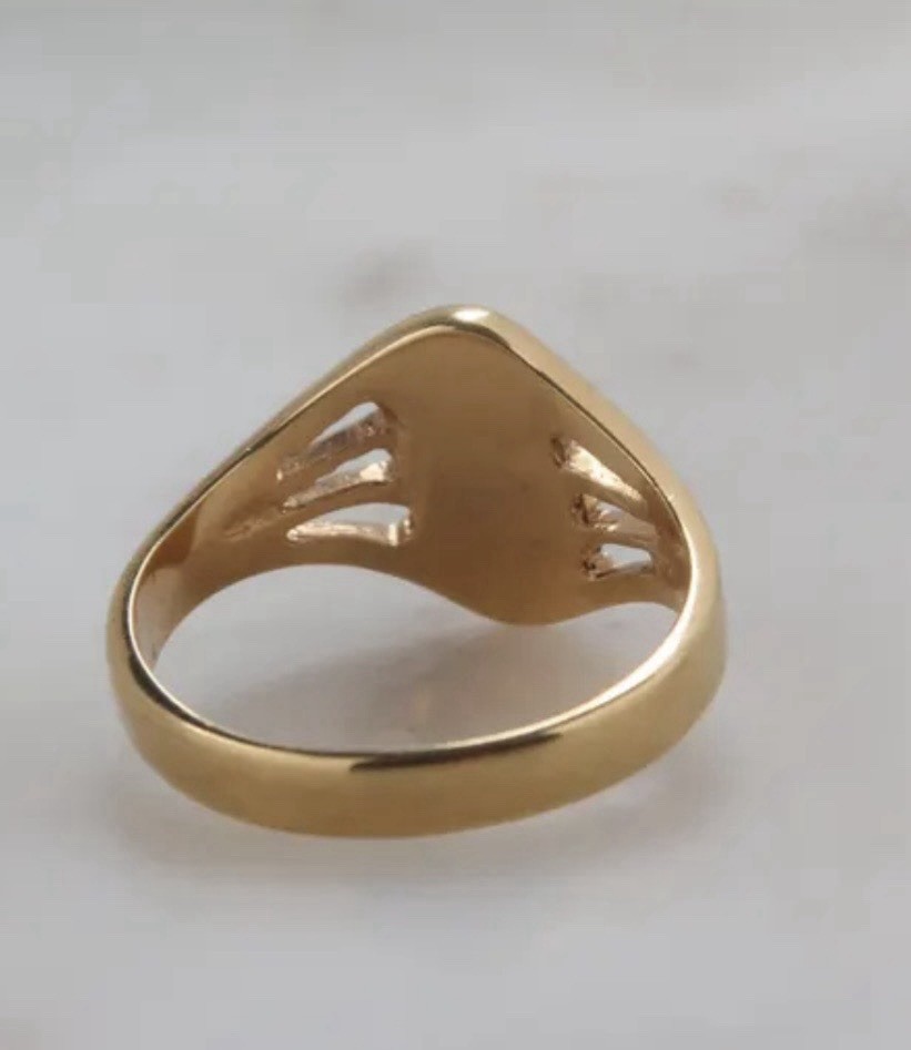 Vintage 1992 AVON Sparkling Wave RING Multi Color & Clear Rhinestones Sz 9