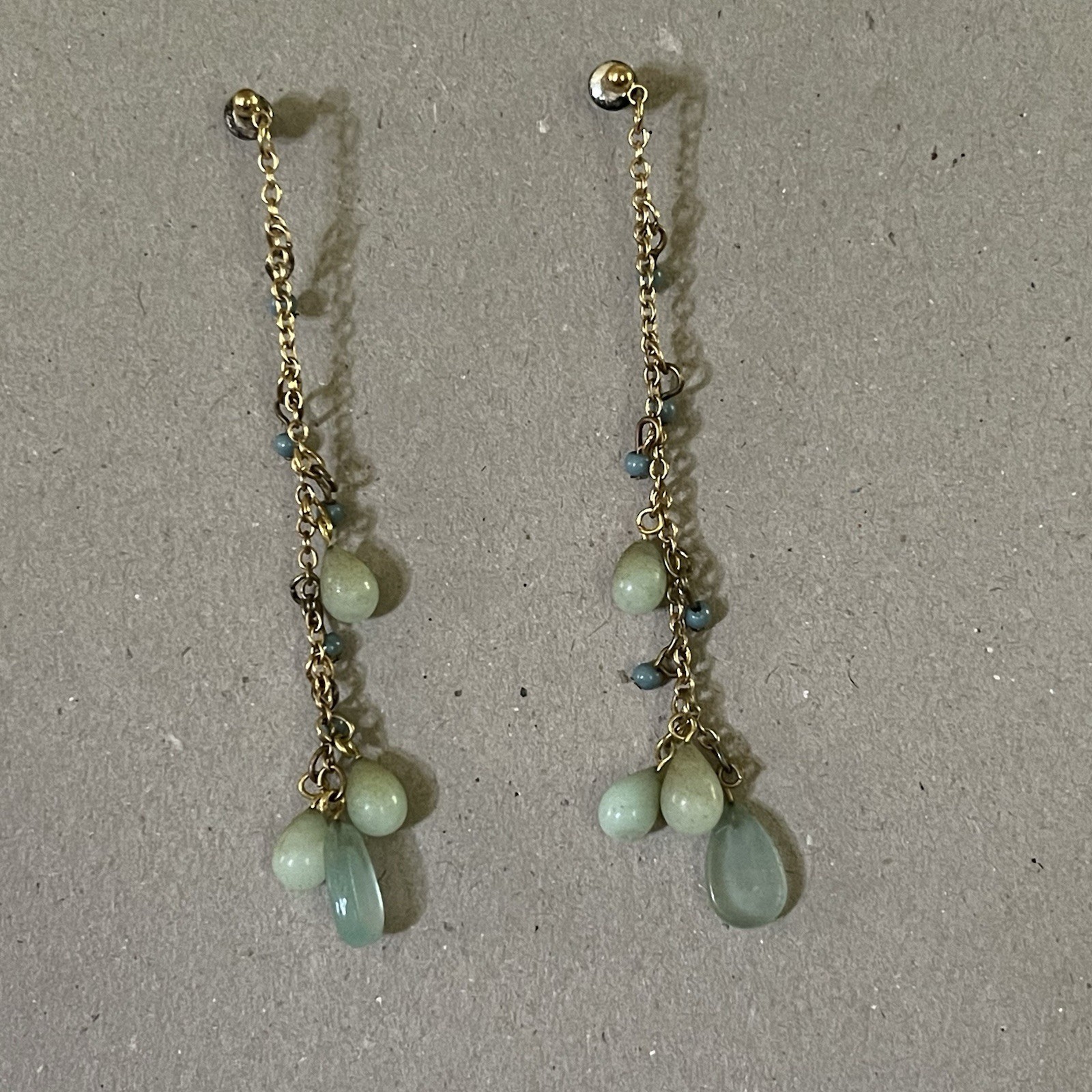 Earrings, Dangle Drop, Beaded