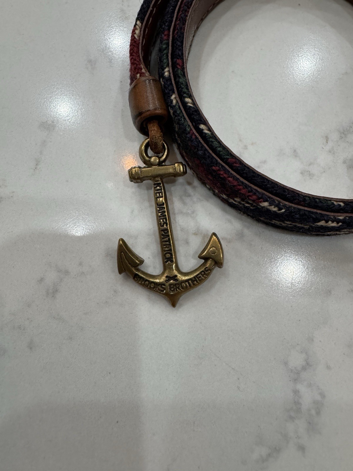 Kiel James Patrick x Brooks Brothers Anchor Collection (3 Bracelets) Rare