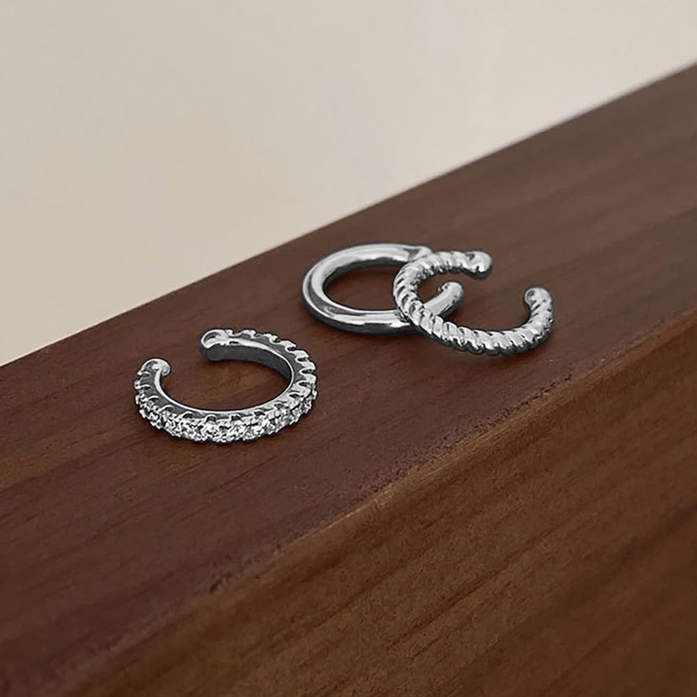 Versatile Non-Piercing Ear Cuffs – Stunning Gold/Silver Cuffs for All Occasions
