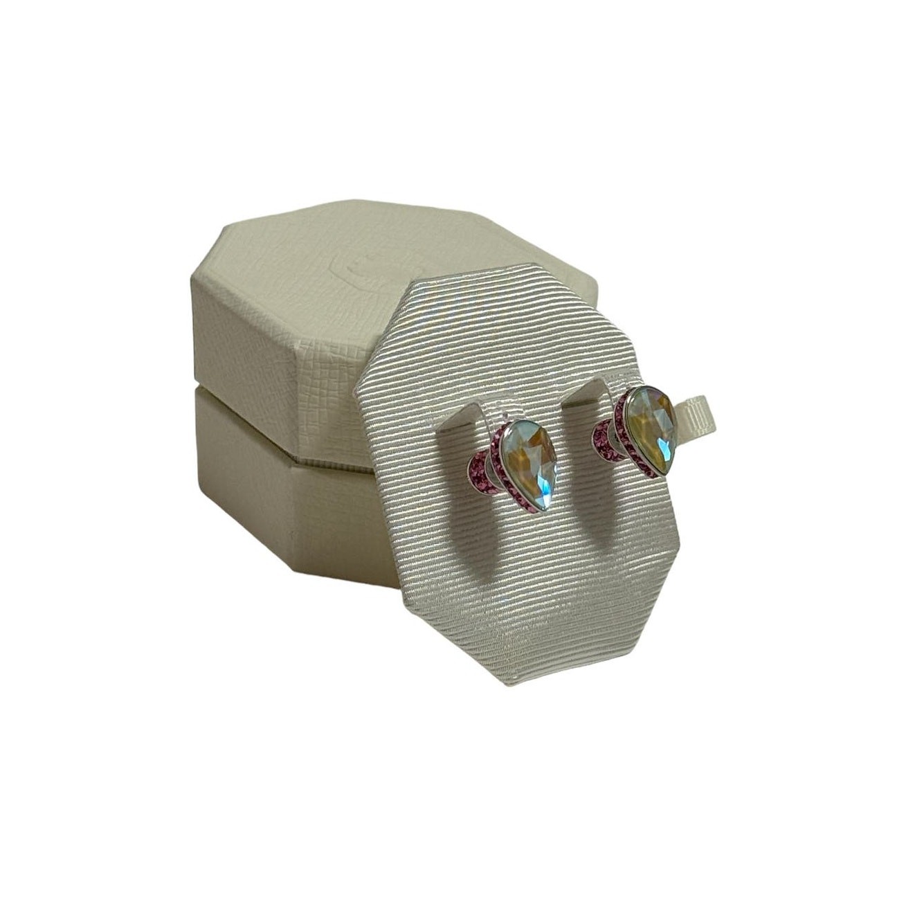 Swarovski Orbita drop earrings, multicoloured New