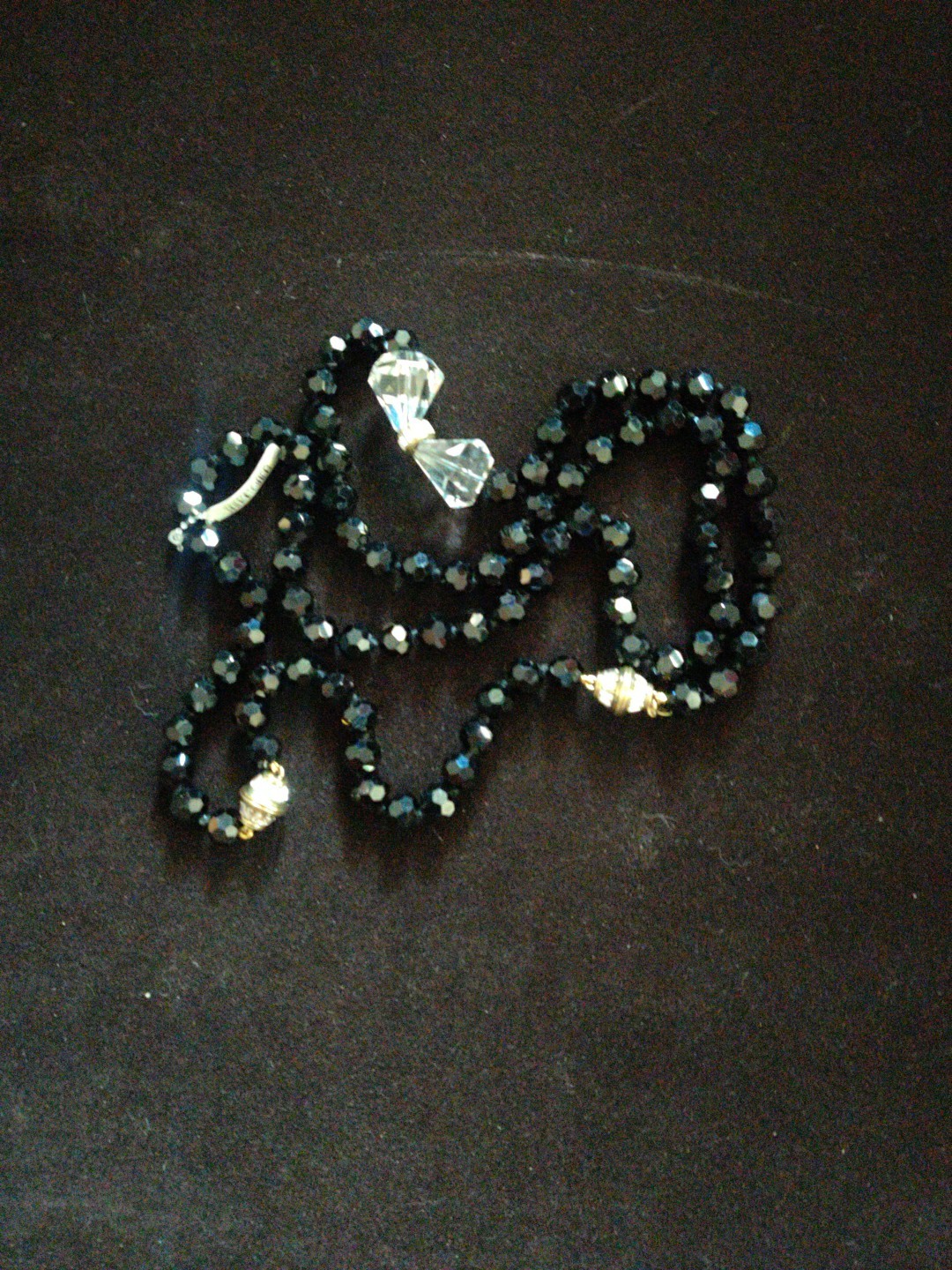 Heidi Daus BLACK Heirloom Quality Necklace & Bracelet ~Full of Possibilities