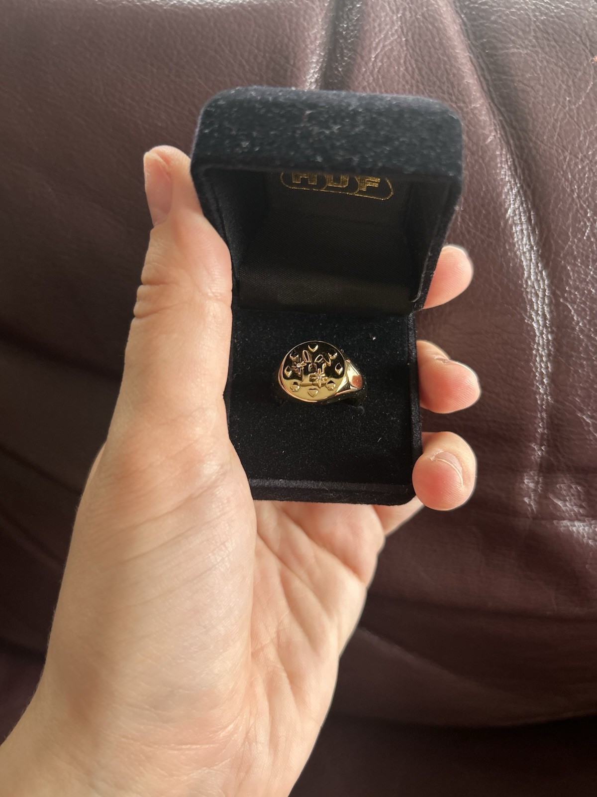 Freddie Gibbs Ring- NOT SURE WHAT SIZE