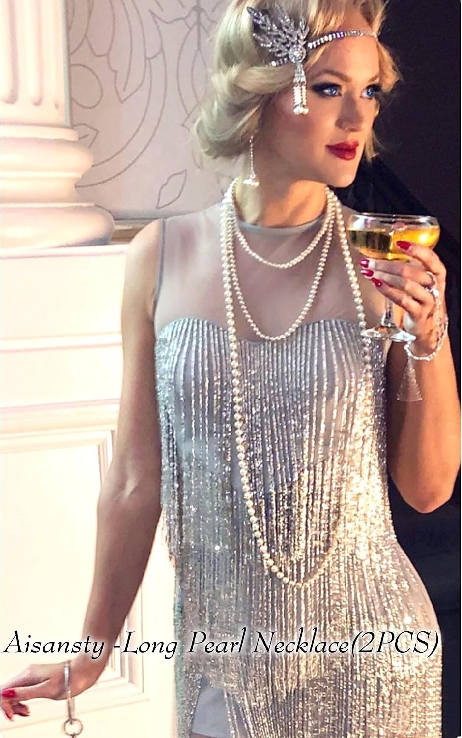 Casual to Formal: Cream White Faux Pearl Necklace Duo for Modern Women