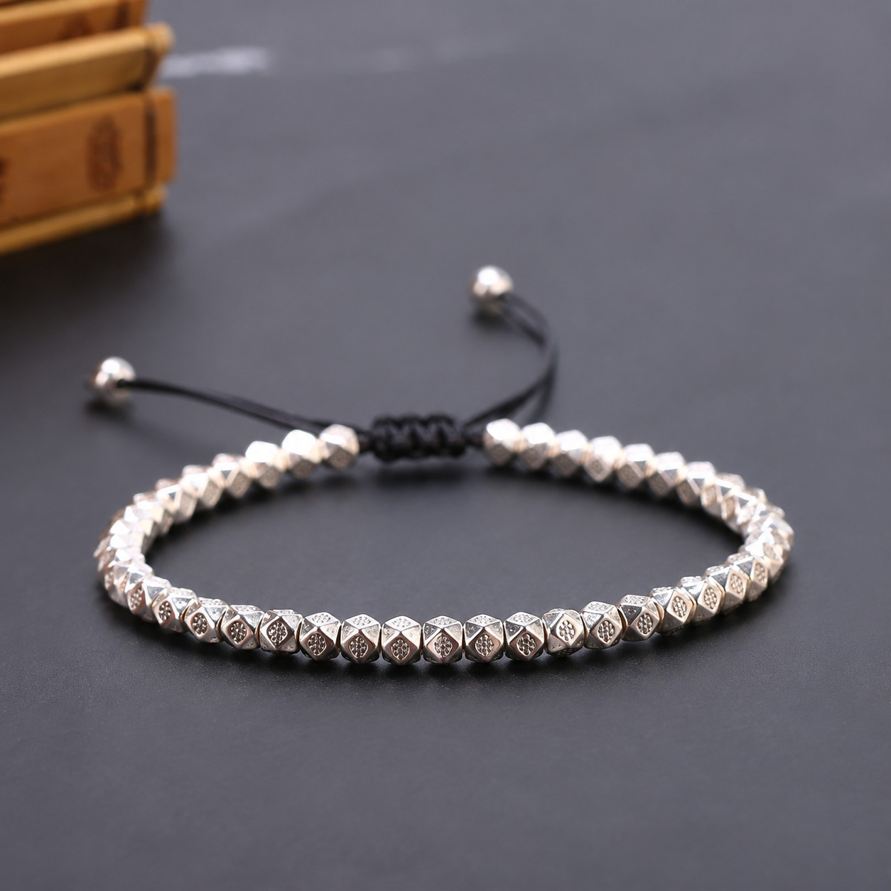 Tibetan Buddhist Copper Beads Healing Luck Protection Women Men Bracelet Gift