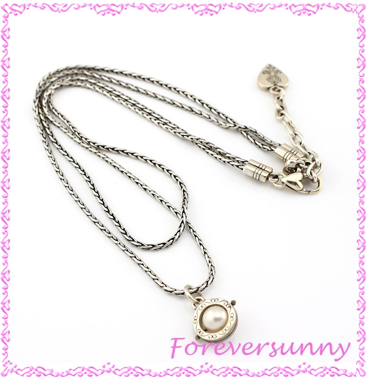 Brighton Wisdom Pearl Layered Retired Necklace