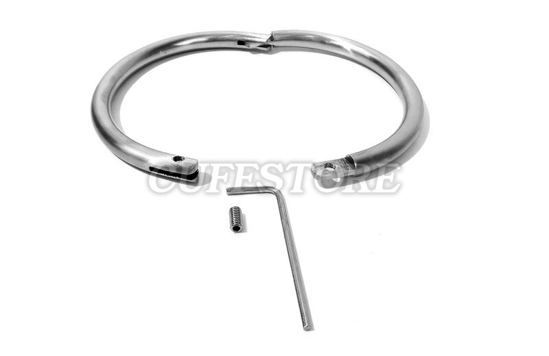 7.5″ Redesigned – 8mm Satin Locking Anklet, Locking Bracelet, CuffStore