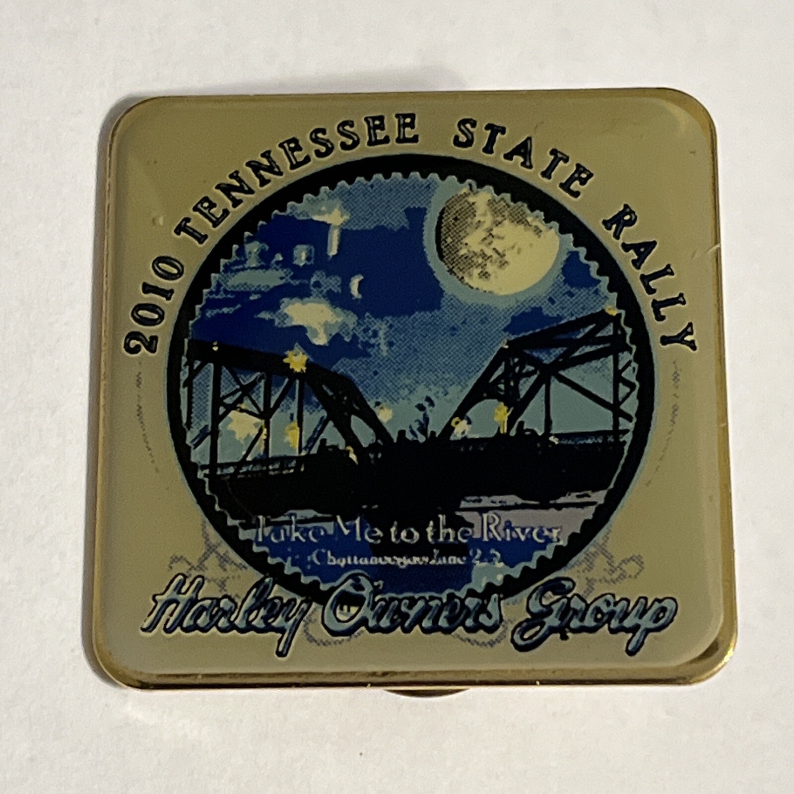 Harley Davidson Tennessee State Rally Owners Group Lapel Pin