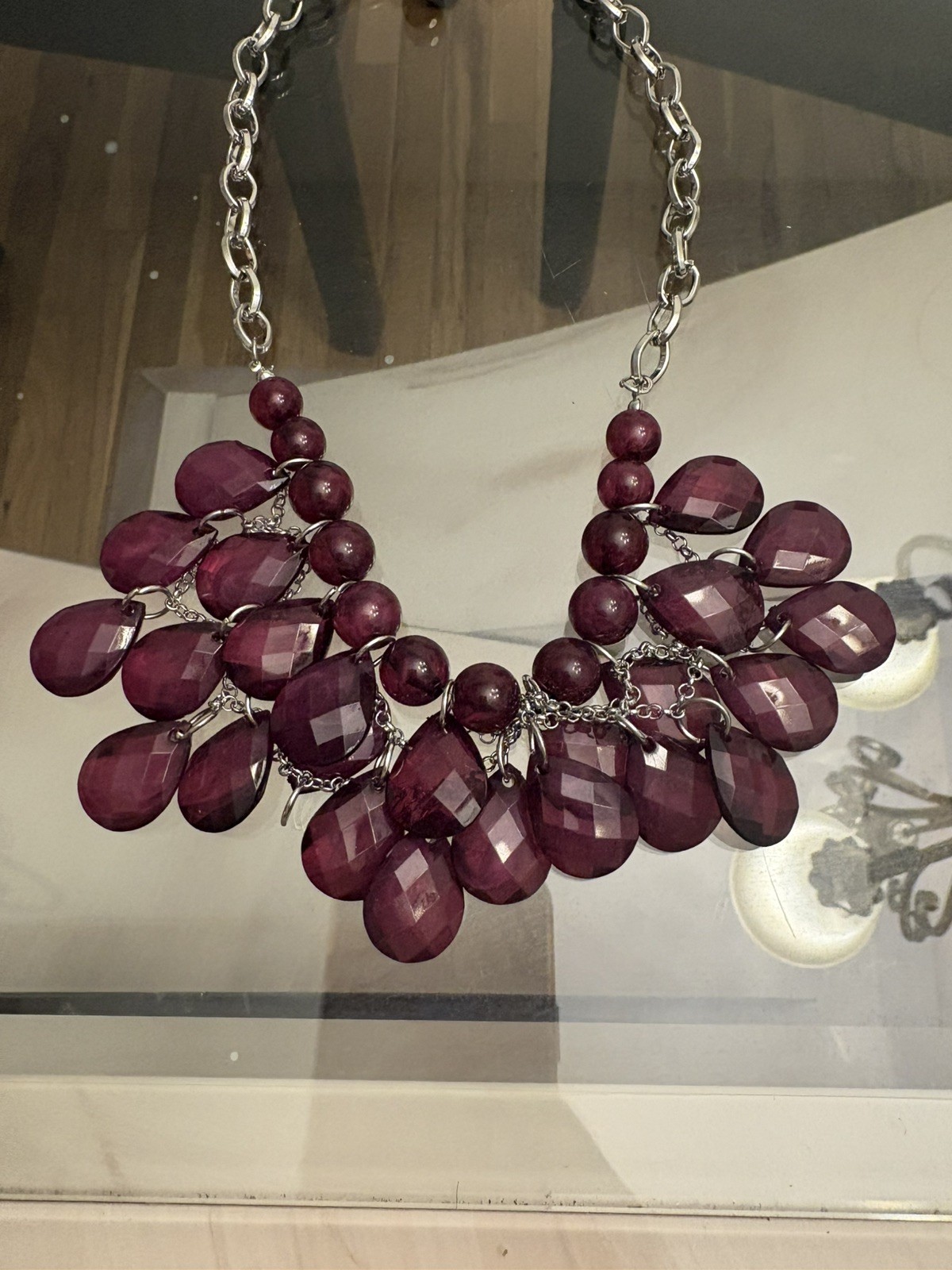 Paparazzi SORRY TO BURST YOUR BUBBLE purple necklace
