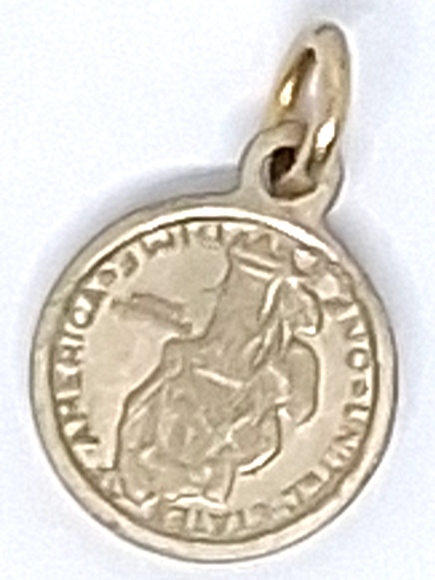 Replica Miniature 1914 Silver Mercury Dime Pendant