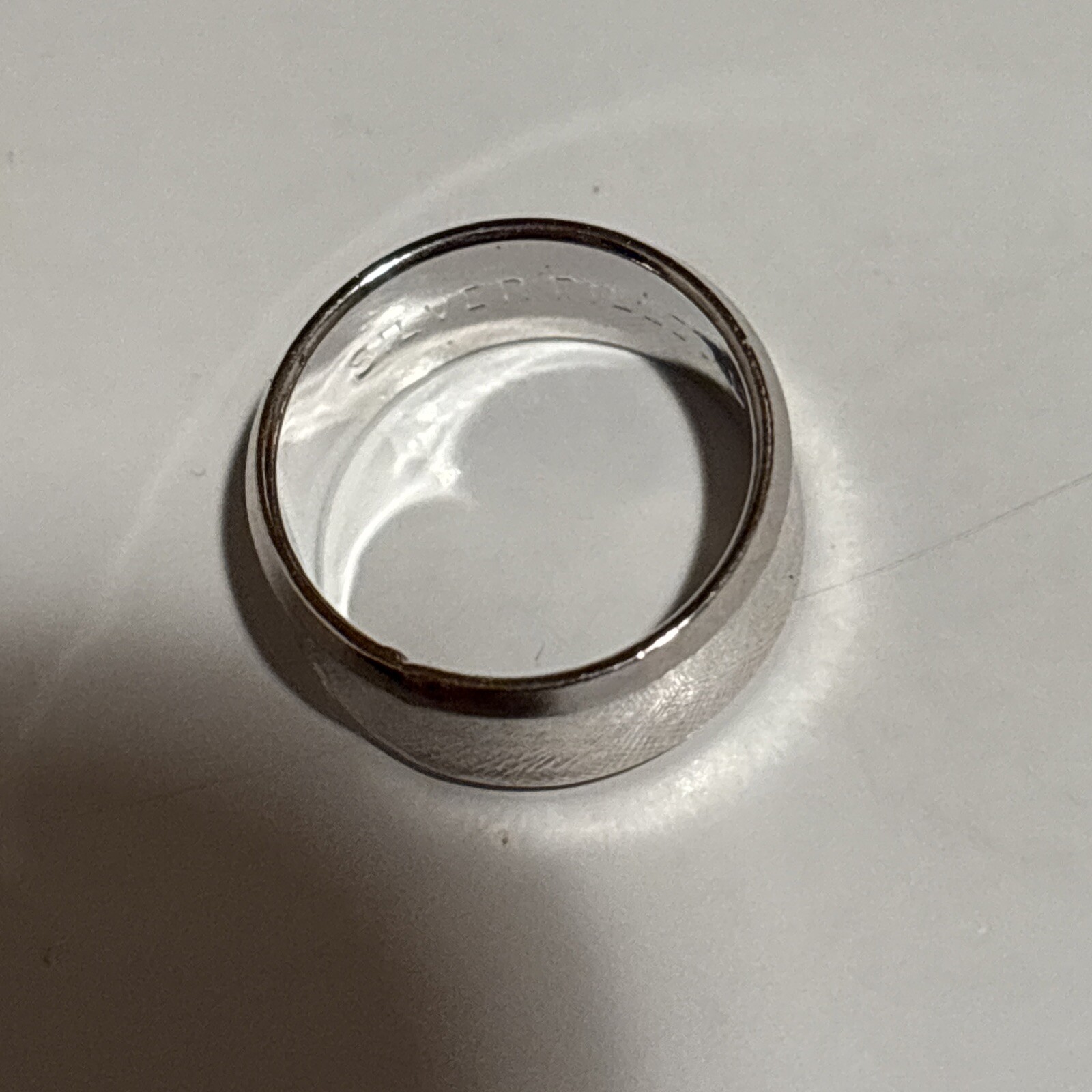 ESPO Jos. Esposito Silver Filled stackable Fashion Ring Band Men Women Diamond