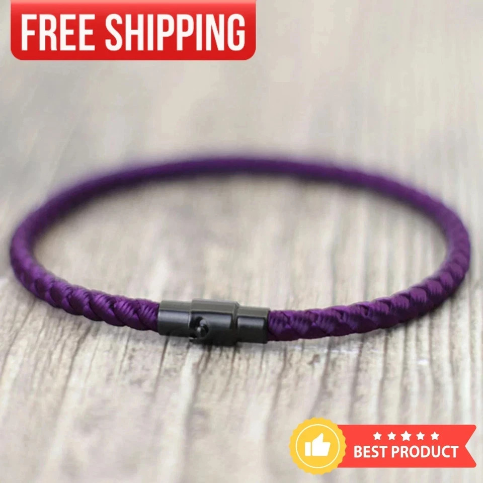 Braided Rope Bracelet Good Luck Fortune Couple Bracelet Cuff Bangle For Man Wome