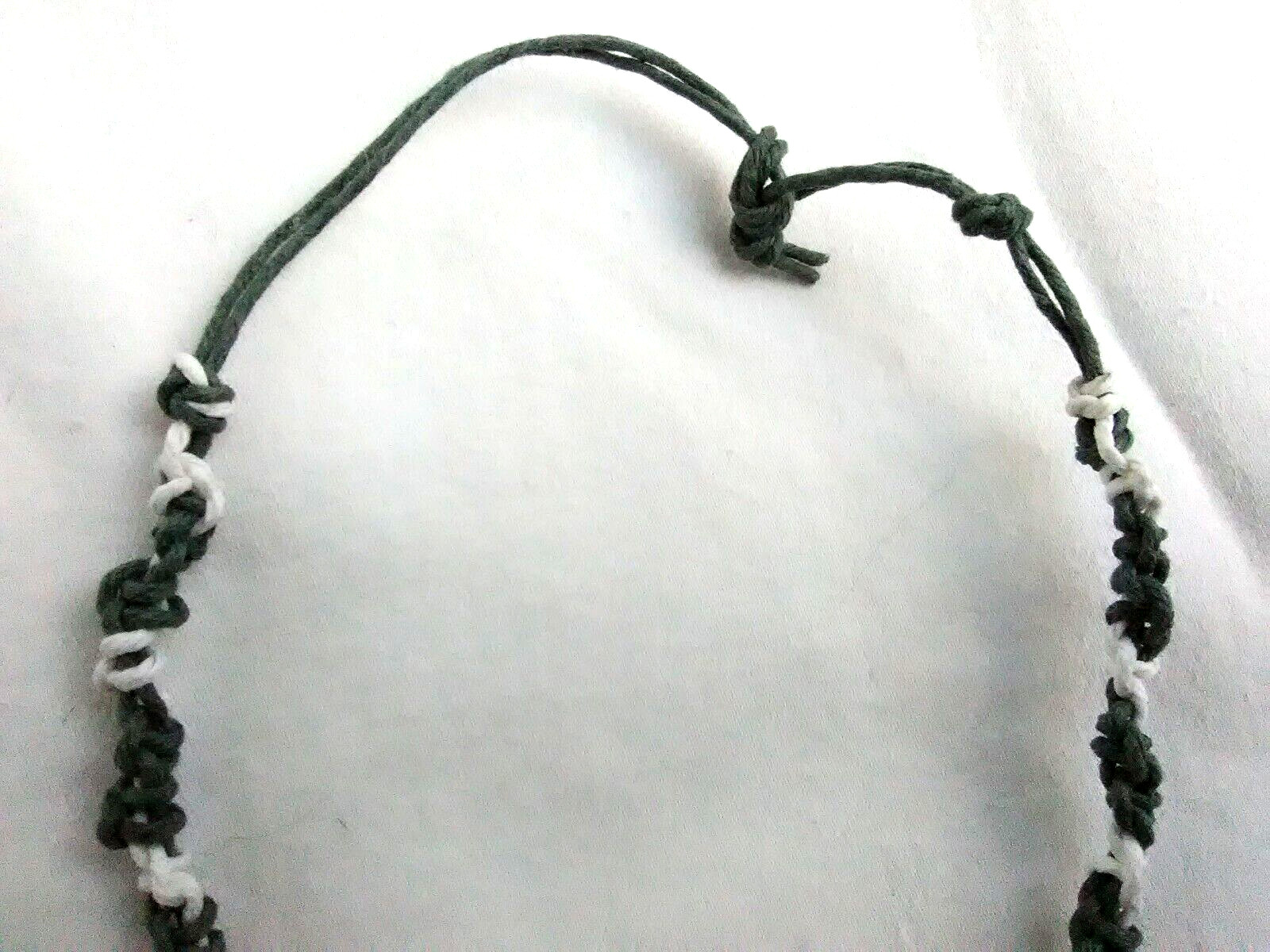 Anklet Natural Macrame Braided Hemp Adj Unisex Bracelet 9-13″ USA Seller New