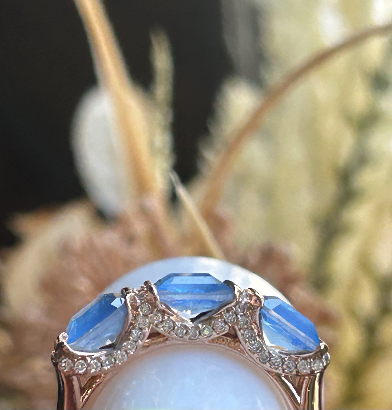 Bomb Party Ring 💍 Size 7 RG28388 ” The Stars At Down ” 💙 Original Collection