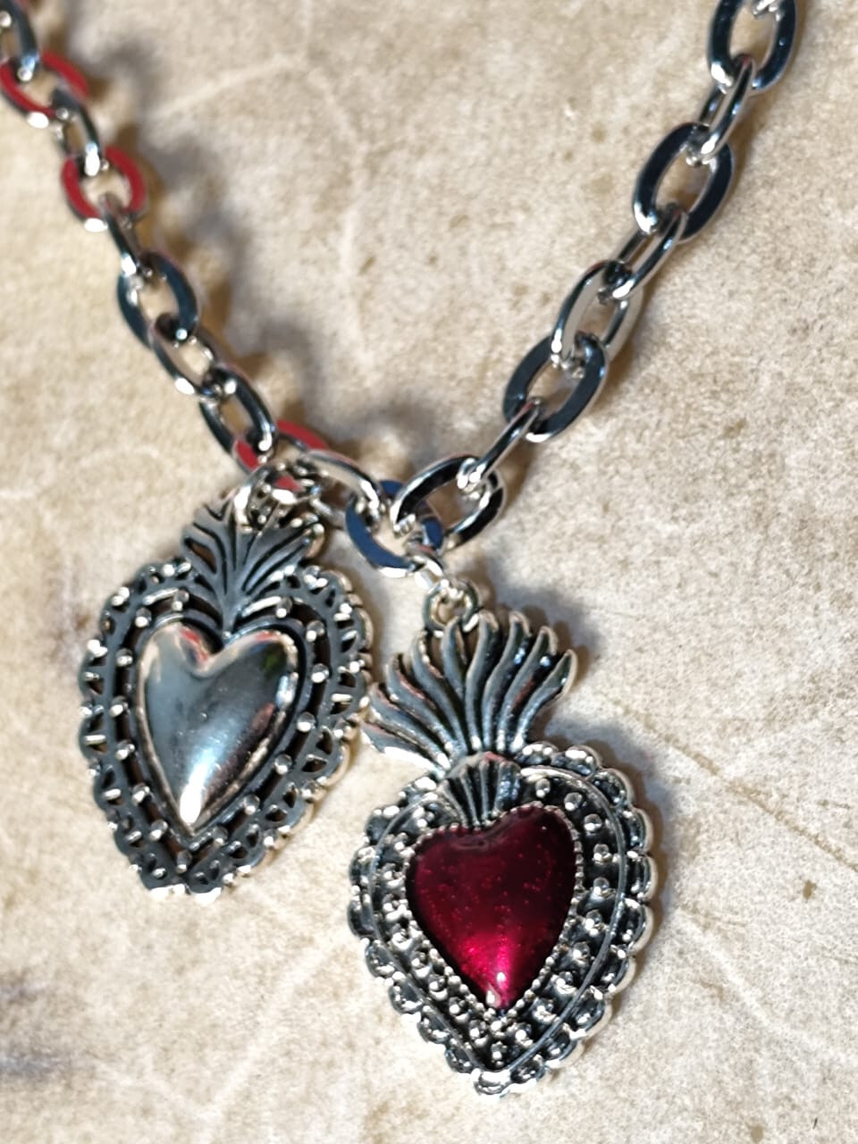 MILAGRITOS INSPIRATION HANDMADE STAINLESS STEEL BRACELET