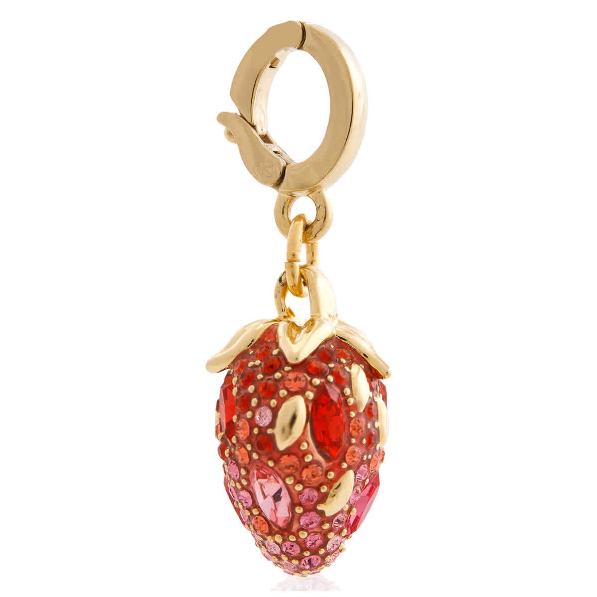 Swarovski Strawberry Crstal Charm