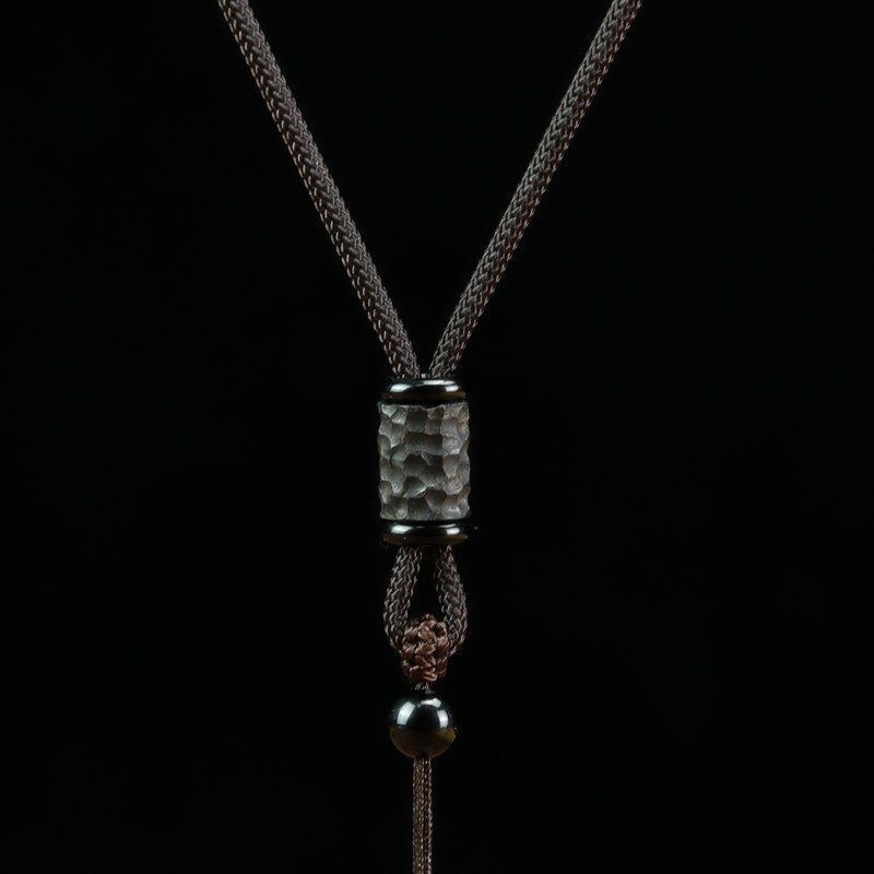 2 PCS Natural Ebony Cord String Necklace for Pendant Chain for Pendant