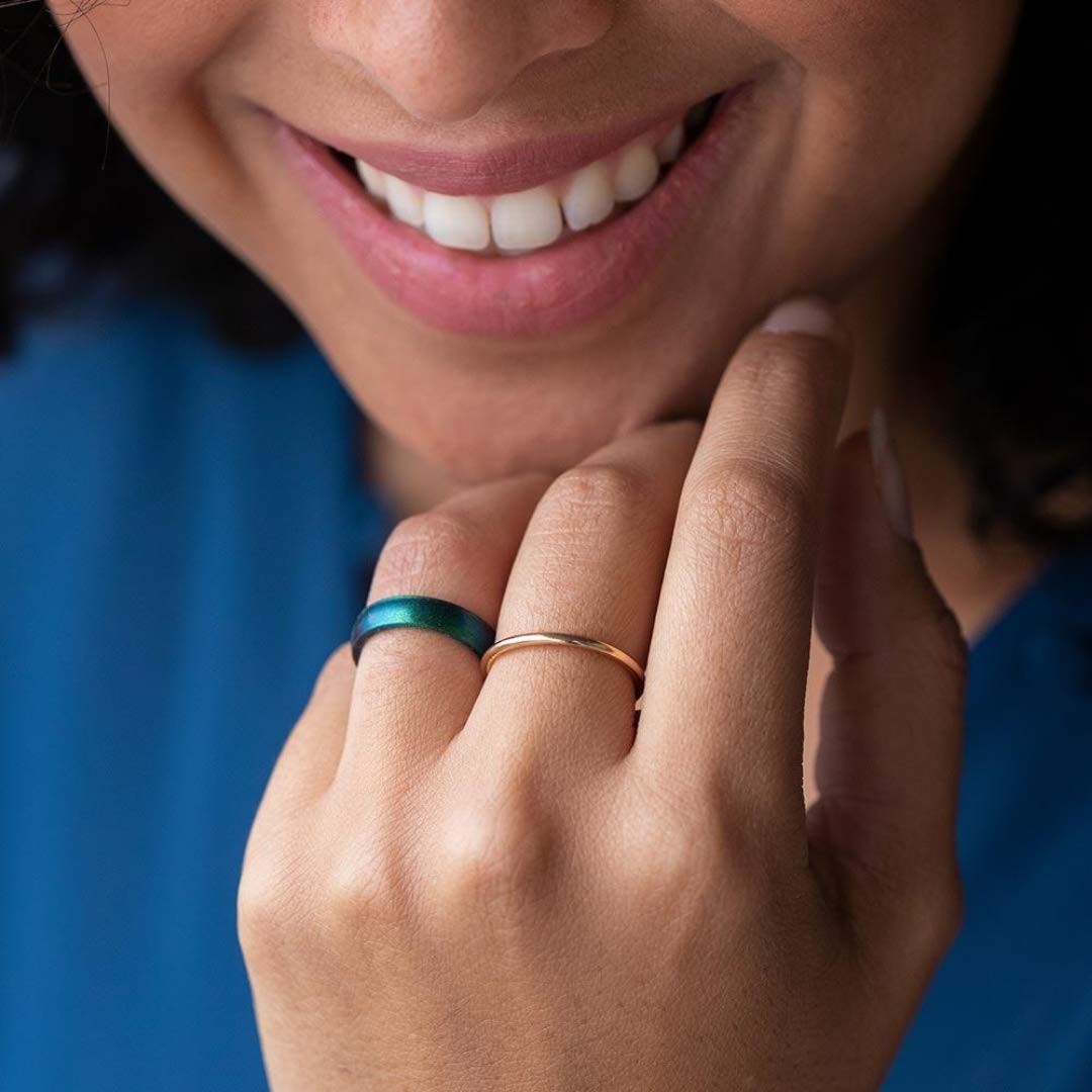 Thin Legend Silicone Ring – Made in The USA – Ultra Comfortable, Breathable a…