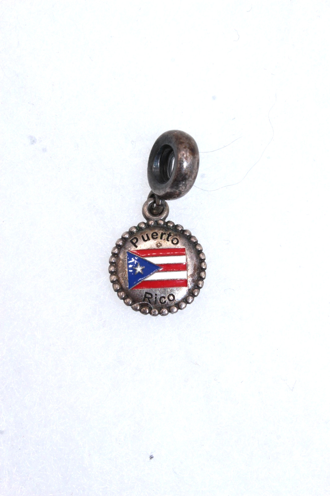 Authentic Pandora Puerto Rico Flag Country Exclusive