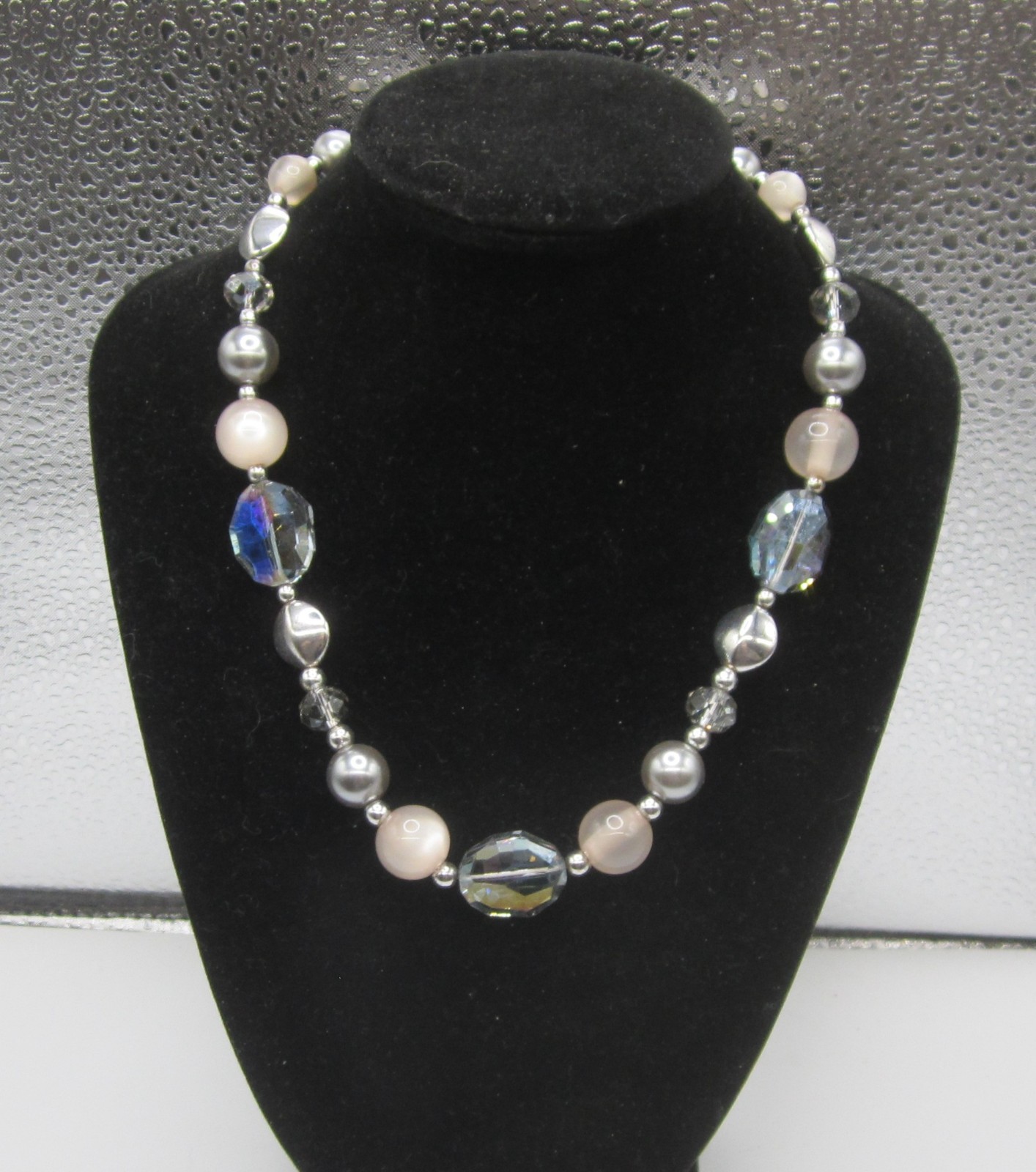 Glass & Acrylic Bead Necklace 17+ in., Fashion