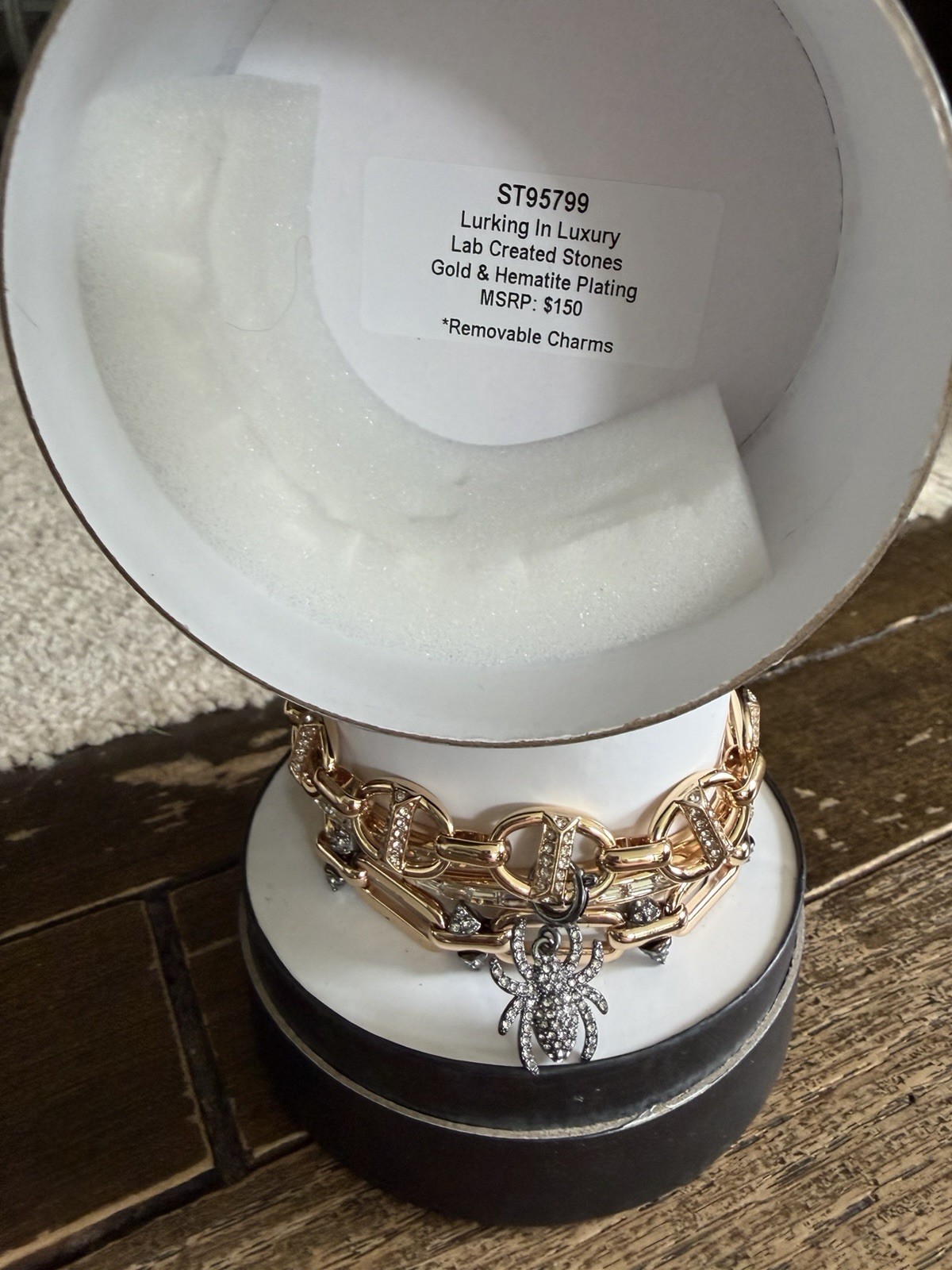 BP Halloween Stack Lurking In Luxury Gold And Hematite Plating ST95799