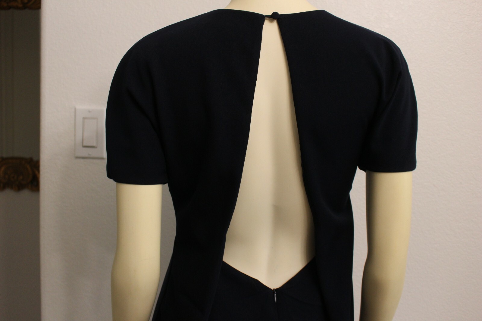 TOBI Girl dress size S/P Dark Navy Short fully lined 100% polyester shell