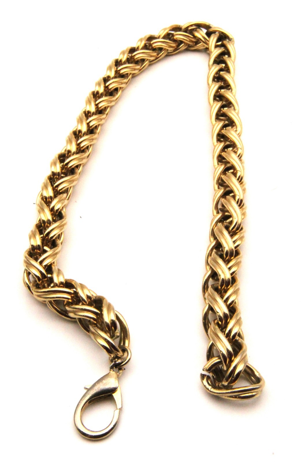 Vintage Gold Tone Twisted Rope Chain