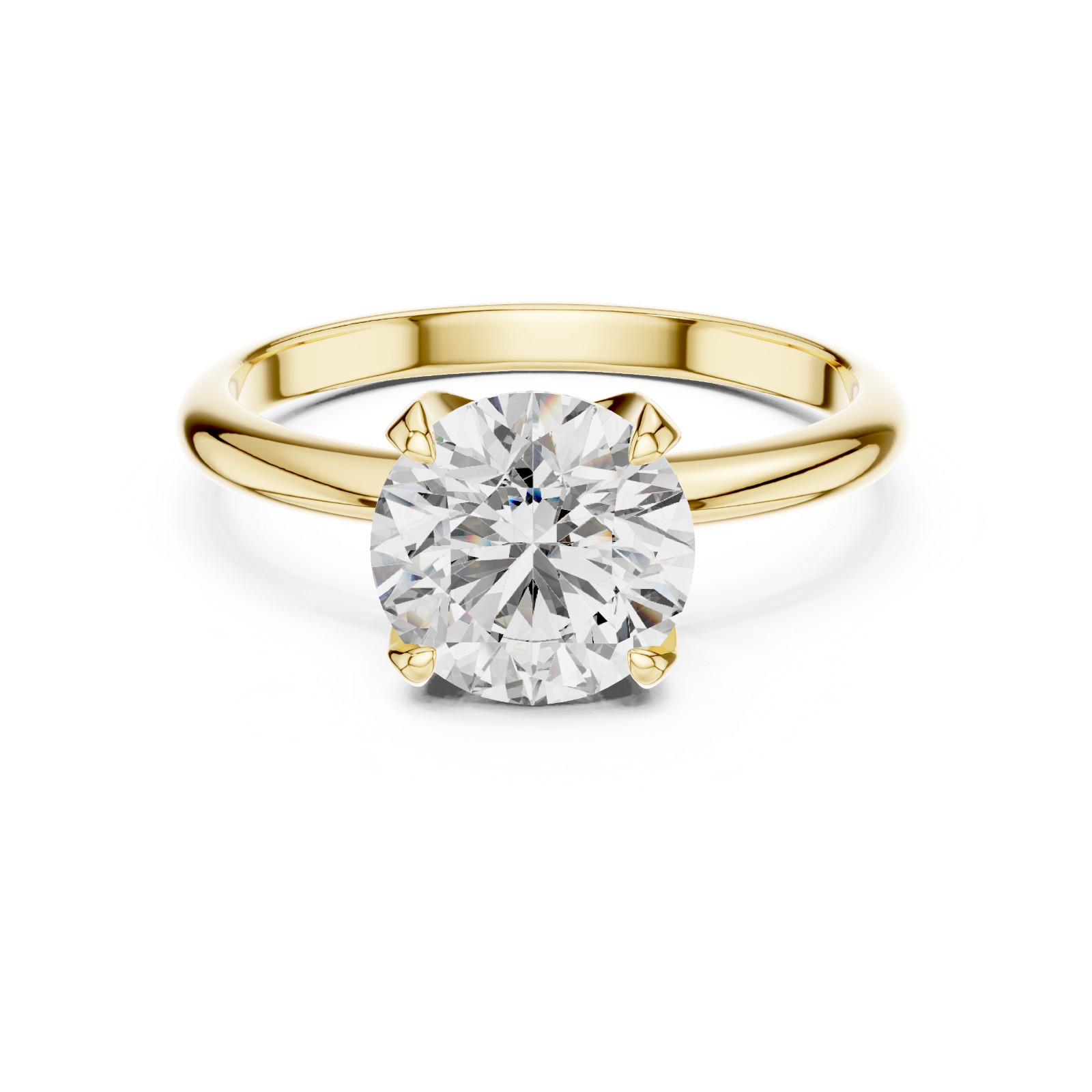 2.43CT Cushion Cut Lab Grown Diamond Ring 925 Silver Solitaire Gift For Her