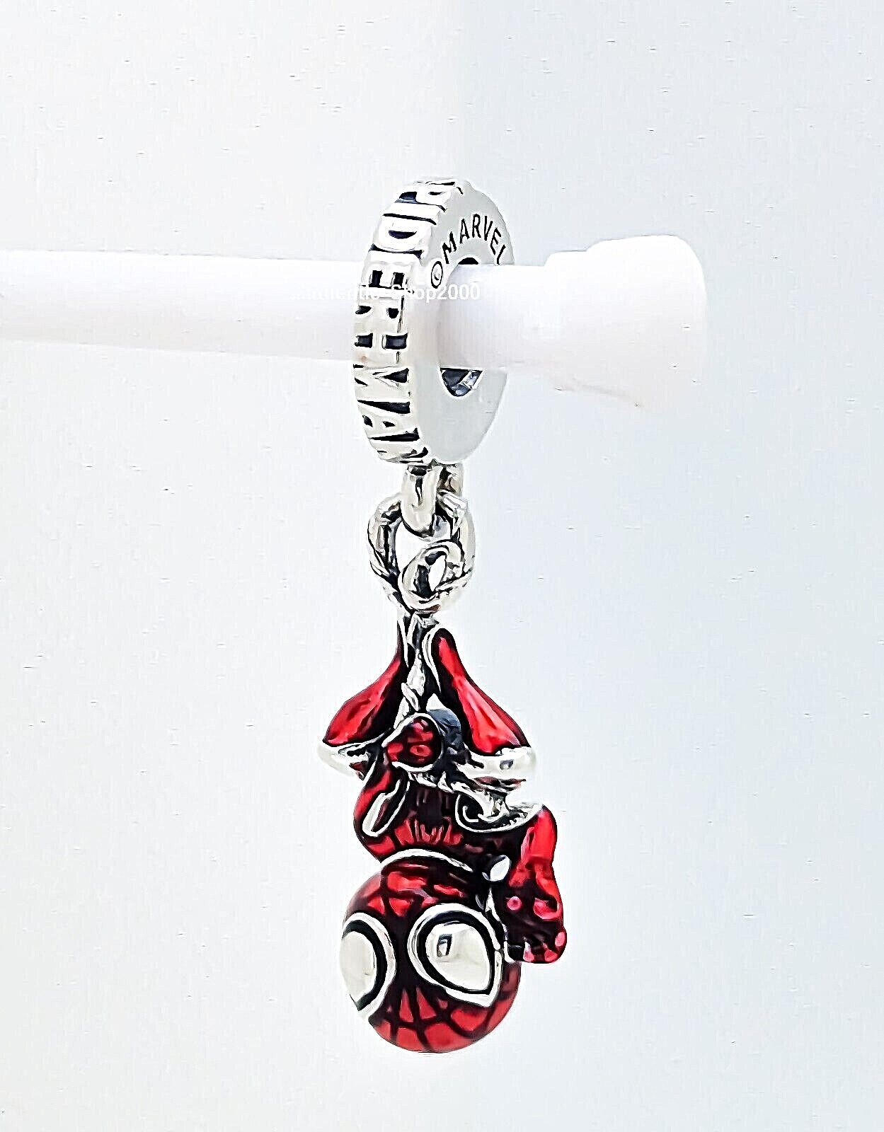 100% Authentic PANDORA 925 Marvel Hanging Spider-Man Dangle Charm 792323C01