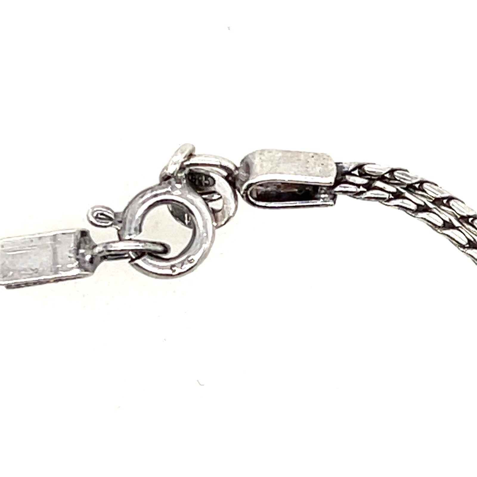 Sterling Silver Infinity Bracelet – 18.5cm – 5.00g – Marked 925 ITALY 127 AR