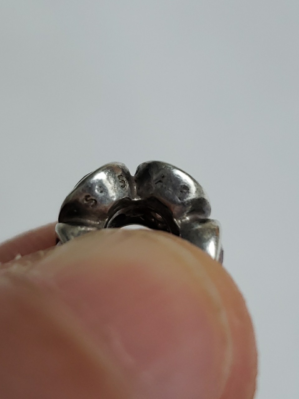 Pandora S925 ALE Pink CZ Oval Lights Charm Read Description